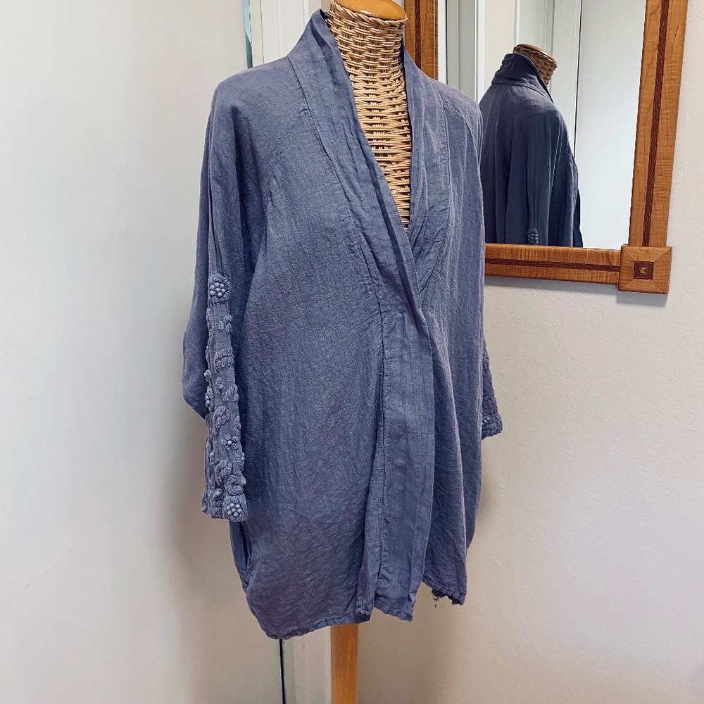 Krista Larson Charming Jacket NWOT Lavender
